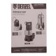Дренажный насос DP1100X, 1100 Вт, подъем 11 м, 15500 л/ч Denzel (97224)