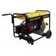 Генератор диз. CHAMPION DG6501E-3 (400В 6,2/6,8кВА 8,9лс 12,5л 12V 103кг,эл.стартер,колеса,счетчик) (DG6501E-3)
