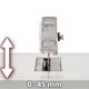 Пила настольная Einhell TC-TS 210, 1200Вт,210х30мм,глуб реза 45мм,4800 об/мин (4340425)