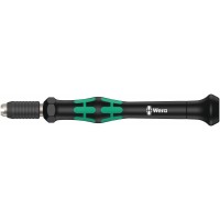 Отвёртка-битодержатель 97 мм для бит с шестигранным хвостовиком 4 мм Halfmoon и 4 мм HIOS Kraftform Micro серия 1013 Wera WE-051276