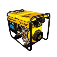 Генератор диз. CHAMPION DG3601E (2,7/3кВт 5лс 12,5л 12V 80кг, эл.стартер) (DG3601E)