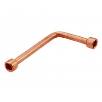 Ключ торцевой изогнутый 8 омеднение