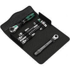 Набор с трещоткой 1/4, 8 пр. Kraftform Kompakt Zyklop MS1 Metal/Speed WE-135949