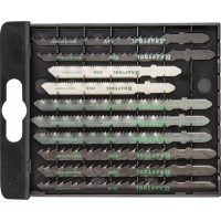 Набор полотен 10 шт по дереву и металлу, EU-хвост. KRAFTOOL 159590-H10