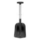 Лопата автомобильная, алюминиевая, 212х280х650-815 мм, телескопический черенок Denzel (61726)