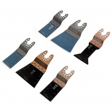 Набор насадок для МФИ по дереву и металлу, 6 шт Denzel (782406)