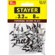 Заклепки алюминиевые Color-FIX, 3.2 х 8 мм, шоколадно-коричневый, 50 шт STAYER Professional 3125-32-8017