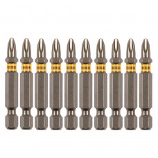 Бита PH2х50, сталь S2, шестигранный профиль, 10 шт. Е 6,3 Denzel (11649)