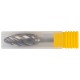 GARWIN INDUSTRIAL 900671-16*36*80 Борфреза пламевидная 16x36x80 мм, VHM, AL, форма H (серия 900671)