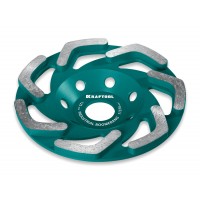 Сегментная алмазная чашка Boomerang, d 125 мм, INDUSTRIAL KRAFTOOL 33445-125
