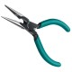 Прецизионные тонкогубцы Kraft Mini, 140 мм KRAFTOOL 220017-3-14_z01