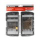 Набор бит и сверл, магнитный адаптер, CrV, пластиковый кейс, 40 шт. Matrix (11322)