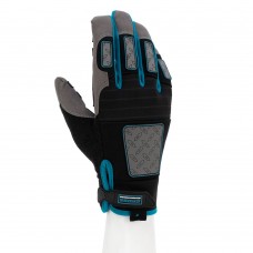 Перчатки универсальные, усиленные, с защитными накладками, DELUXE, размер M (8) Gross (90324)