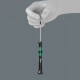 Отвёртка прецизионная TX 5 x 40 мм с фиксацией TORX HF Kraftform Micro серия 2067 Wera WE-118181