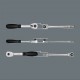 Трещотка 1/4 x 141 мм сдвижной квадрат Zyklop Metal Push серия 8003 A Wera WE-004003