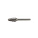 GARWIN INDUSTRIAL 900625-12*25*69 Борфреза параболическая с закругленным концом 12x25x69 мм, VHM, DC, форма F (серия 900625)