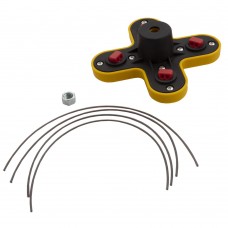 Головка триммерная универсальная гайка М10 х 1.25 левая Denzel (96362)