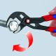 Клещи переставные QuickSet 300 мм, зев 70 мм, фосфатированные, обливные ручки, SB COBRA KN-8721300SB