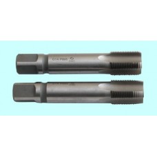 Метчик G 5/8 Р6АМ5 трубный цилиндрический, м/р. комплект из 2-х шт. (14 ниток/дюйм) ГОСТ 3266 CNIC