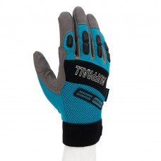 Перчатки универсальные комбинированные, с защитными накладками, STYLISH, размер M (8) Gross (90318)