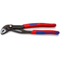 Клещи переставные QuickSet 250 мм, зев 50 мм, фосфатированные, 2-комп ручки COBRA KN-8722250