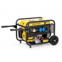 Генератор CHAMPION GG3200EW (3,2/3,5кВт 7,5лс 15л 48кг эл.старт колеса, счетчик) (GG3200EW)