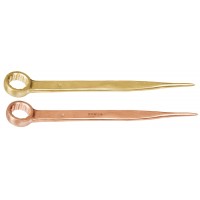 Ключ коликовый накидной прямой 23 искробезопасный сплав AlCu 155-23, HORTZ