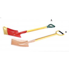 Лопата совковая (исп.B), искробезопасный сплав BeCu 198A-1002, HORTZ