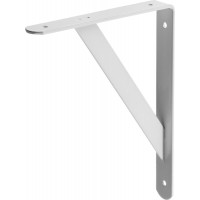 Уголок-кронштейн усиленный 250 х 200 х 30 х 4 мм белый STAYER 37421-1