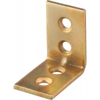 Узкий мебельный уголок 25 x 25 x 17 x 2 мм желтый цинк ЗУБР УМ-2.0 31031-25