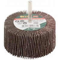 Диск лепестковый для дрели радиальный 80х40х6 мм Р 80 (39604)