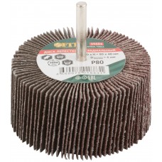 Диск лепестковый для дрели радиальный 80х40х6 мм Р 80 (39604)