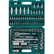Набор инструмента универсальный 108 предм., (1/2+3/8+1/4) X-Drive 108 KRAFTOOL 27888-H108