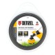 Леска для триммера, двухкомпонентная круглая 3.0 мм, 15 м Extra cord Denzel (96129)