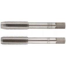 Метчики метрические, легированная сталь, набор 2 шт. М8х1,25 мм