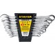 Набор комбинированных гаечных ключей 8 шт, 8 - 19 мм HERCULES Professional STAYER 27085-H8