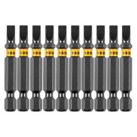 Бита SL5,0х50, сталь S2, шестигранный профиль, 10 шт. Е 6,3 Denzel (11659)