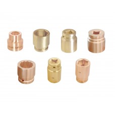 Головка ударная торцевая искробезопасная 12-гр. (1/2)110B-36 BeCu, HORTZ