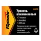 Уровень алюминиевый, 600 мм, 3 глазка, желтый, линейка Sparta (330235)
