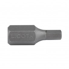 Бита, с шестигранным хвостовиком, 10 мм, H5, 30 мм, 1 шт, Licota, BHE33005