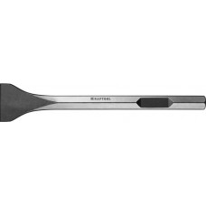 Лопаточное зубило ALLIGATOR, 75 x 400 мм, HEX 28 KRAFTOOL 29341-75-400