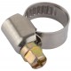 Хомут обжимной (нержавеющая сталь со сваркой) 9-14 мм (64272)