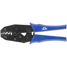 Пресс-клещи (кримпер) для обжима наконечников электропроводов с сечением 0,5-10 мм (60067М)