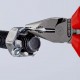Плоскогубцы комбинированные остроконечные с удлинёнными губками, 145 мм, фосфатированные, 2-комп ручки (KN-0822145)