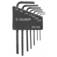 Набор ключей имбусовых мини 7 шт ЗУБР 27475-H7