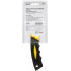 Нож для напольных покрытий, нерж.сталь, прорезиненная ручка (10630)