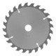 Пильный диск по дереву, 160 х 20 мм, 24 зуба, кольцо 16/20 Сибртех (732117)