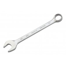 Ключ комбинированный, 27 мм, CrV, матовый хром Matrix