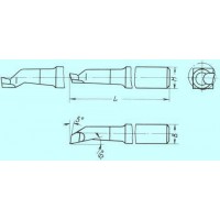 Резец Расточной 12х12х140 Т5К10 для глухих отверстий