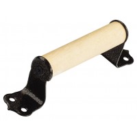 Ручка скоба деревянная круглая 120 мм (66814)